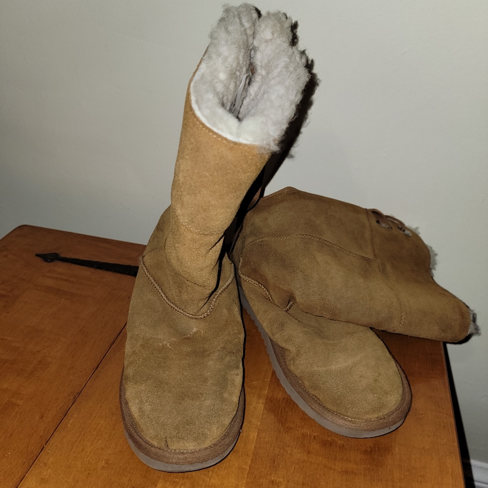 Koolaburra By Ugg Tall Boot With Bow Tan - image 2